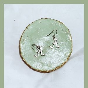 3/$30 EARRING BUNDLES! University of Alabama’s  “A” sterling silver earrings